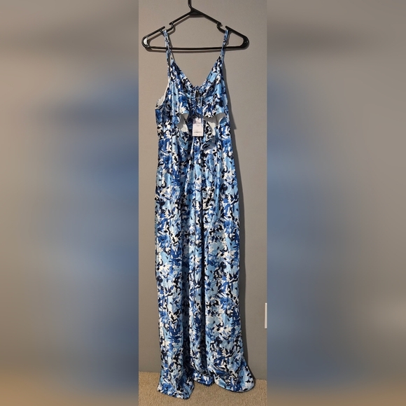 The Drop Women's Shelby Tie-Up Cutout Slip Dress #795 - Picture 2 of 12